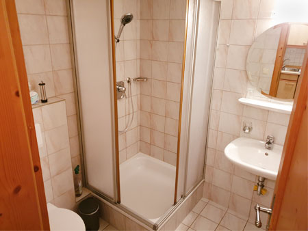 Badezimmer Appartement Schofferbauer Bad Reichenhall