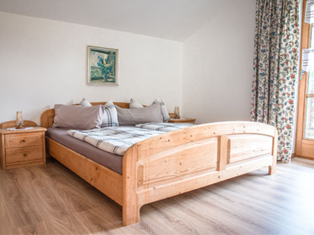 Schlafzimmer Ferienwohnung Schafferbauer Bad reichenhall